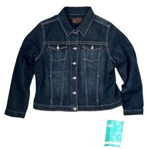 Lee Misses Blue Jean Jacket Casablanca Style LL85123 Women’s Size XL